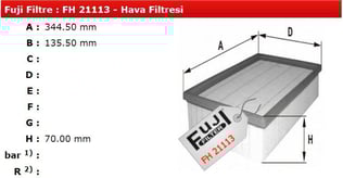 HAVA FİLTRESİ GOLF V 