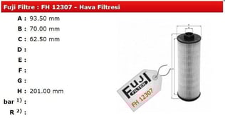 HAVA FİLTRESİ J9