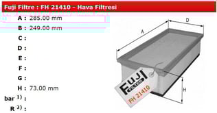 HAVA FİLTRESİ MASTER 2.8TDI 03>