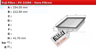 HAVA FİLTRESİ OMEGA 1.8İ 2.0İ