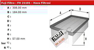 HAVA FİLTRESİ PASSAT GOLF II 1.6 TD