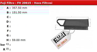 HAVA FİLTRESİ PEUGEOT 407