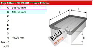 HAVA FİLTRESİ VOLVO 850 S70