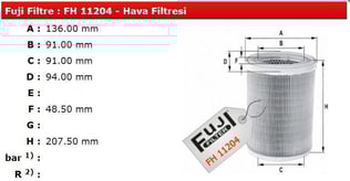 HAVA FİLTRESİ XSARA L.ROVER PART