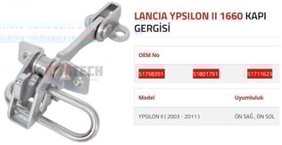 KAPI GERGİSİ YPSILON II ÖN 2003-2011