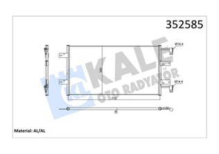 KLİMA RADYATÖRÜ PRIMASTAR- VIVARO TRAFIC II 2.5 DCI 02>