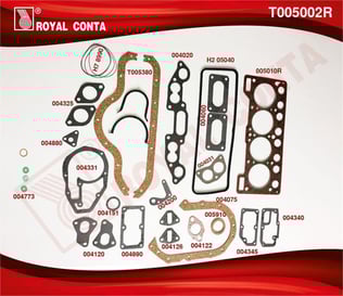 MOTOR TAKIM CONTA RENAULT 12  TOROS 1400 CC.