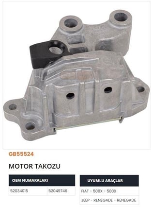 MOTOR TAKOZU 500X-RENEGADE