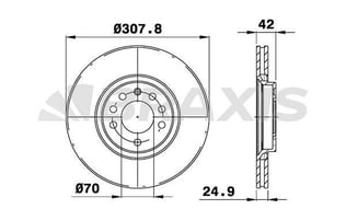 ON FREN DISK AYNASI (5 BIJON) ASTRA G / H ZAFIRA B CORSA D CORSA E ZAFIRA B ADAM