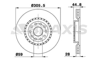 ON FREN DISK AYNASI LANCIA THESIS 2.0I 2.4JTD