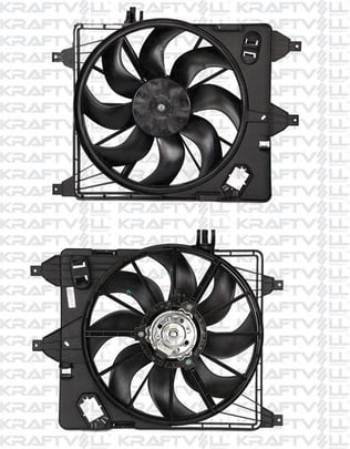 RADYATOR FAN MOTORU CLIO II 98>08 CLIO SYMBOL (THALIA) 02>08 1.2 16V 1.4 16V 