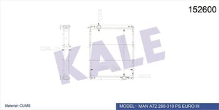RADYATOR MAN SL 232 OTOBUS YM 4 SIRA PA 840×768×74