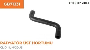 RADYATÖR ÜST HORTUMU RENAULT CLIO III 1,5 DCI 8200