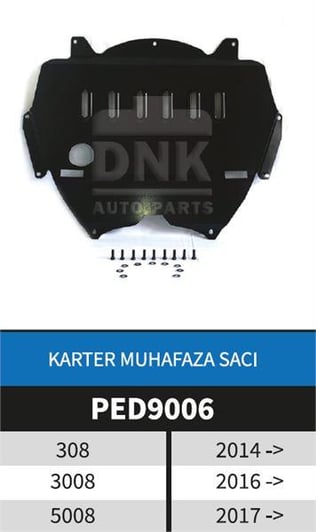 SAC KARTER MUHAFAZASI PEUGEOT 308 3008 5008