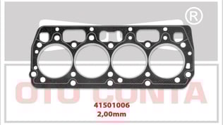 SİLİNDİR KAPAK CONTASI FAVORIT FAVORIT SİLİNDİR KAPAK CONTASI 2.00MM YOGUN SUPER KALIT 135 8-136B-781.135 114-092854