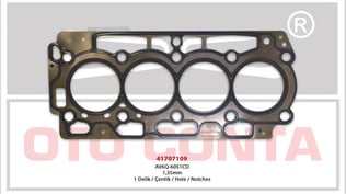 SİLİNDİR KAPAK CONTASI PARTNER 1.6 1 DELIK 1.35 MM
