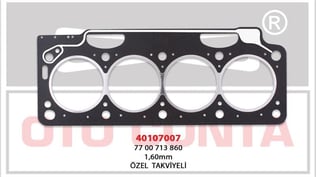 SİLİNDİR KAPAK CONTASI R11 21 1700 R-11-21-1700 SİLİNDİR KAPAK CONTASI LPG'LI OZEL TAKVİYELİ 1.60 MM F1N720-F2N700-710-722 7700713860