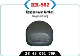 TAVAN LAMBASI KOMPLE KANGOO II