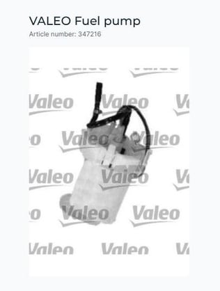 YAKIT POMPASI DEPO İÇİ CORSA