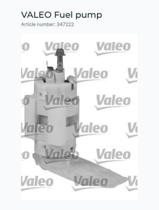 YAKIT POMPASI DEPO İÇİ R19 CLIO