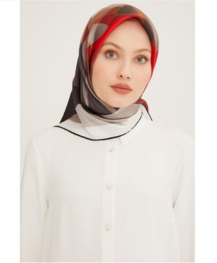 Armine Sura İpek Eşarp 8901-57