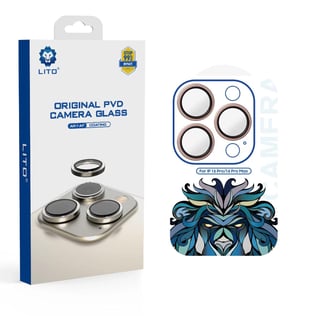 LİTO ANTİ-REFLECTİVE İPHONE 16 PRO/16 PRO MAX KAMERA KORUYUCU