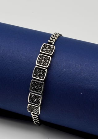 Luxury Black Stone Bracelet