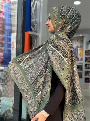 Etnik Desenli Şal Pamuklu - 03