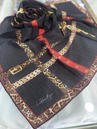 La boutique Desenli Güz Eşarp 1125-02