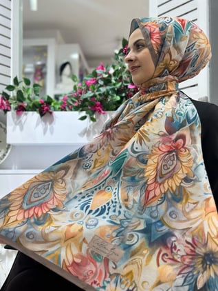 La Boutique Desenli Özel Seri Şal 236403