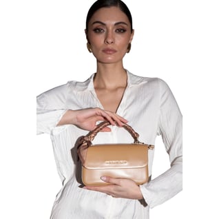 Sisley Sly 175 Kadın El Çantası Camel