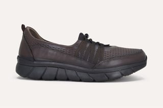 ComfortOrtopedia Kadın Deri Ayakkabı 1581 - KAHVE
