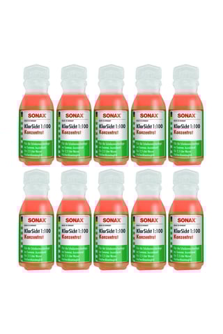 Sonax Konsantre Cam Suyu 10 lu Set | Sonax 