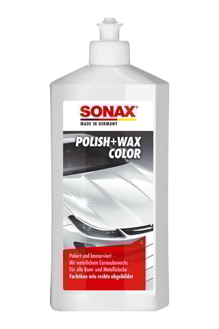 Sonax Renkli Nano Parlatıcı ve Koruyucu Cila Beyaz 250 ml | Sonax 
