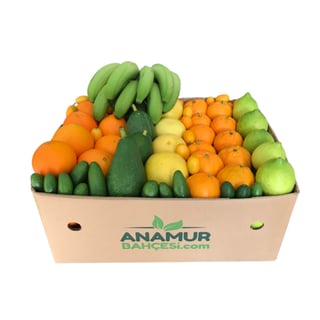 Organik Kış Paketi (2 Kg Organik Portakal + 2 Kg Organik Mandalina + 1 Kg Organik Limon + 1 Kg Organ görseli.