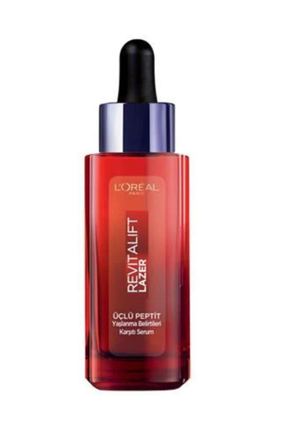Loreal Paris Revitalift Lazer Yaşlanma Belirtileri Karşıtı Üçlü Peptit Bakım Serumu 30 ml