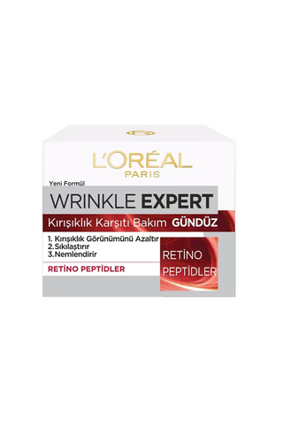 LOreal Paris Wrinkle Expert Kırışıklık Karşıtı Gündüz Nemlendirici Bakım Kremi 50ml