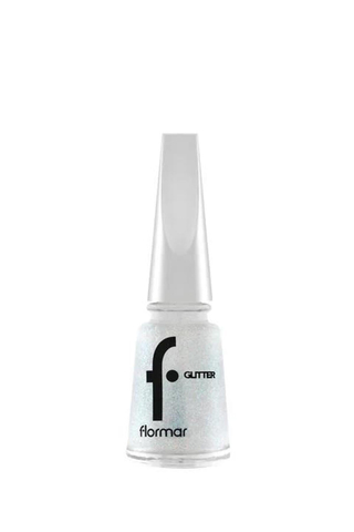 Flormar Glitter Yarı Transparan & Parlak Bitişli Simli Oje