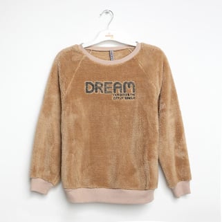 Erkek Çocuk Peluş Sweatshirt 6-16 Yaş