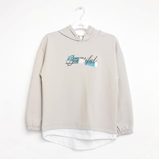 Kız Çocuk Kapşonlu Sweatshirt 1-5 Yaş