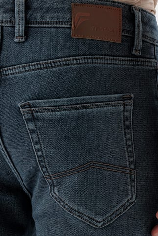 Morven Erkek KAHVE Denim Slim Fit Jean Kot Pantolon