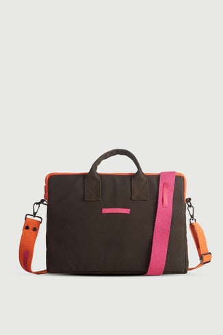 Huge Cear Notebook Case Dark Brown