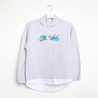 Kız Çocuk Kapşonlu Sweatshirt 1-5 Yaş
