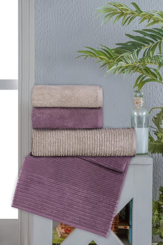 LİSA PLUM-SABRE PAMUK HAMAM SETİ 