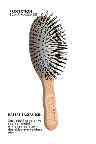 Acca Kappa Protection Hairbrush Hard Nylon