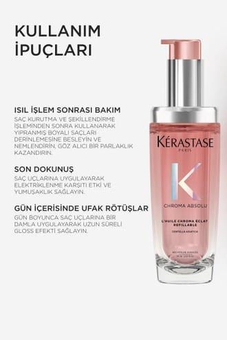 Kerastase Chroma Absolu LHuile Chroma Eclat 75ml Refill