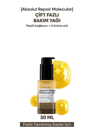 LOreal Professionnel Absolut Repair Molecular Oil 30ml