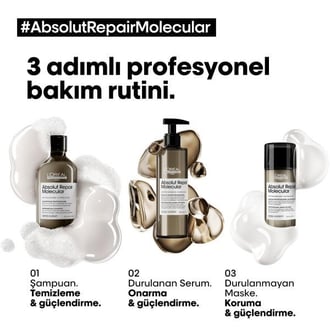 LOreal Professionnel Absolut Repair Molecular Shampoo 500ml Refill