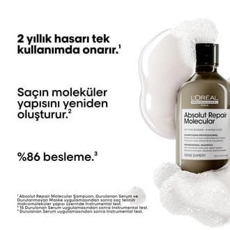 LOreal Professionnel Absolut Repair Molecular Shampoo 500ml Refill