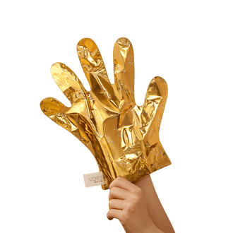 Voesh Collagen Gloves Imperial Gold